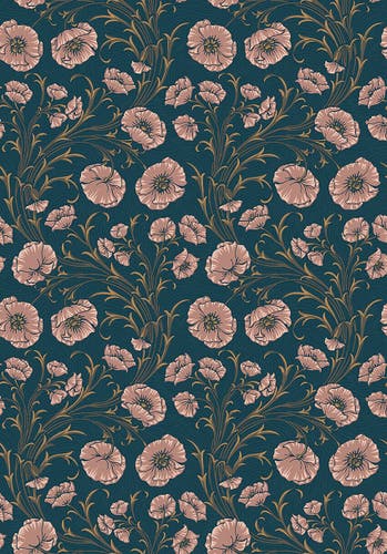 Boråstapeter - Poppy Flow