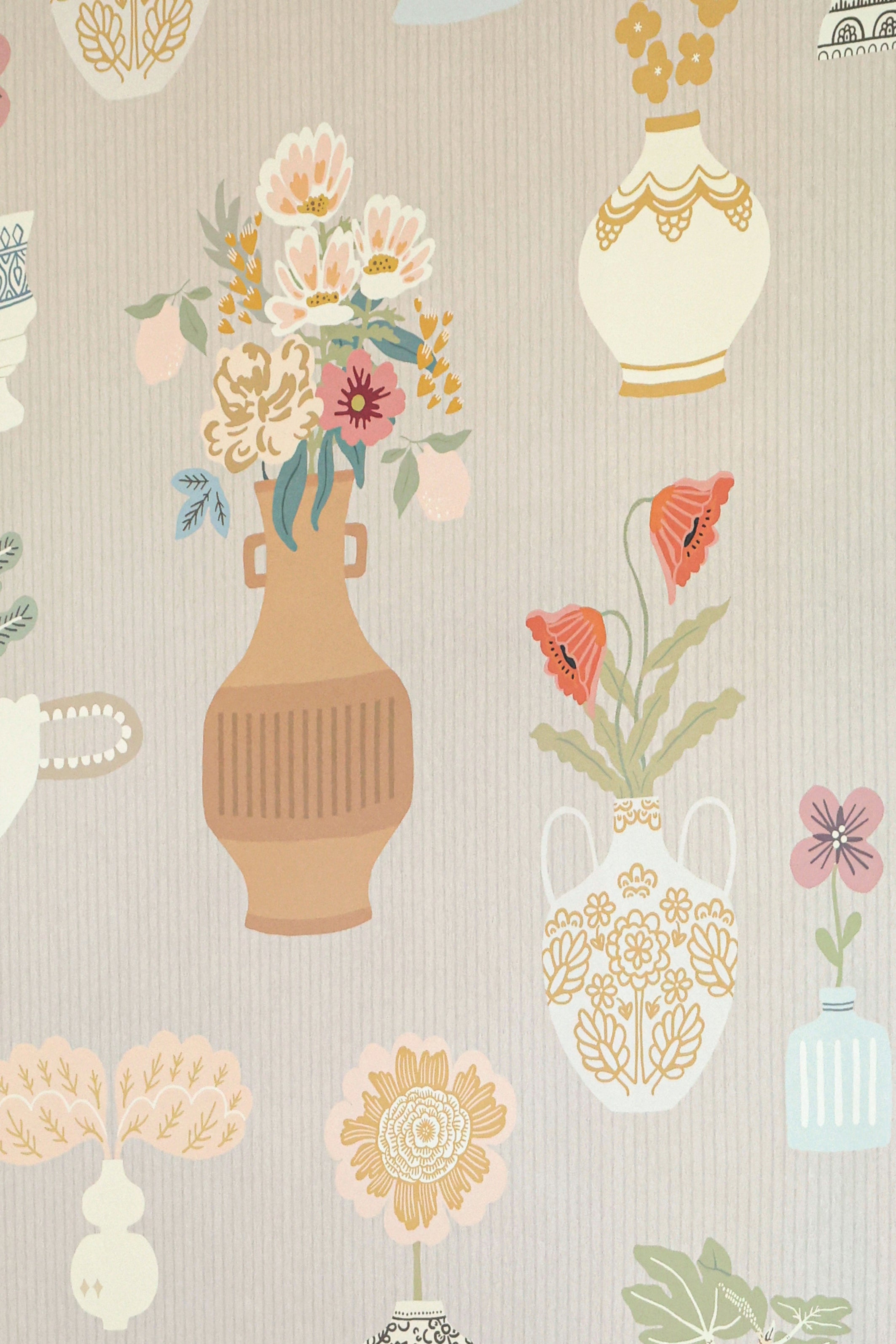 Majvillan - Floral Daiquiri XL Misty Gray