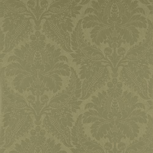 Zoffany - Malmaison Damask Old Gold Constantina Damask Wallpa