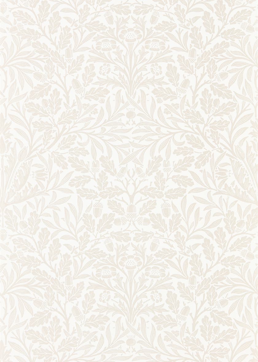 Morris & Co - Pure Acorn Ivory/Pearl Morris Pure Wallpapers