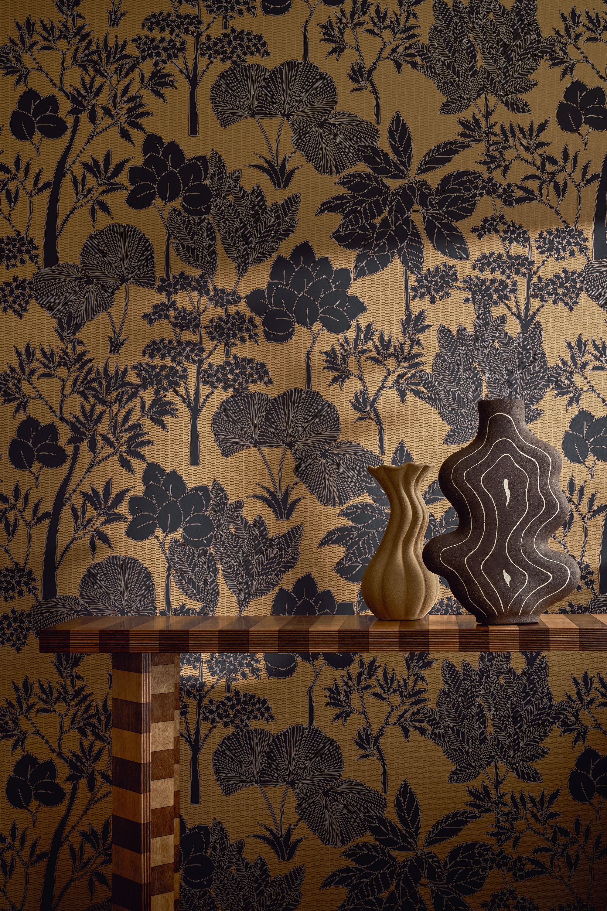 Casamance Inara Noir/Doré