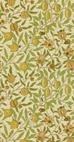 Fruit Lime Green/Tan Morris and Friends Wallpa