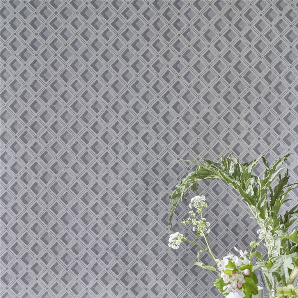 Designers Guild - Amsee Geometric Heritage Wallpaper