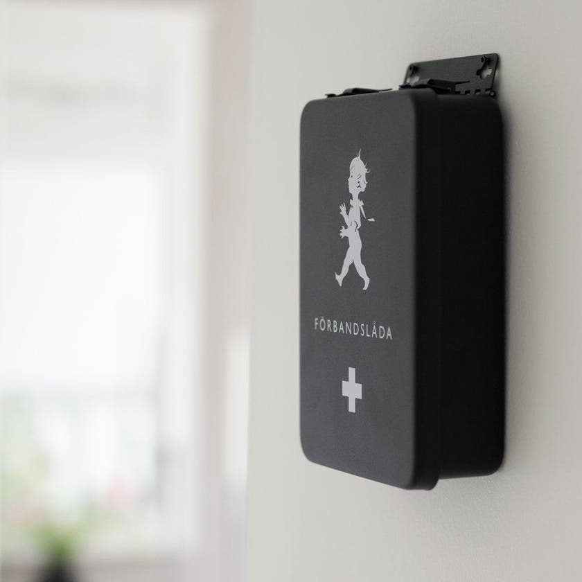 Förbandslåda Svart