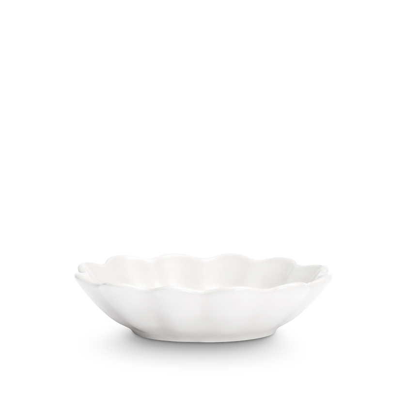 Oyster Skål 18x16 cm Vit