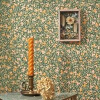 CHERRY VERT / NUDE FLOWER MARKET