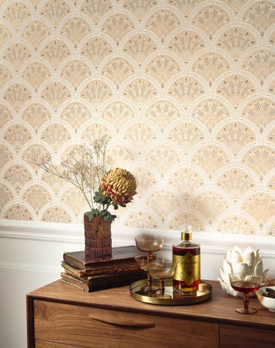 Casadeco Wallace Beige Creme