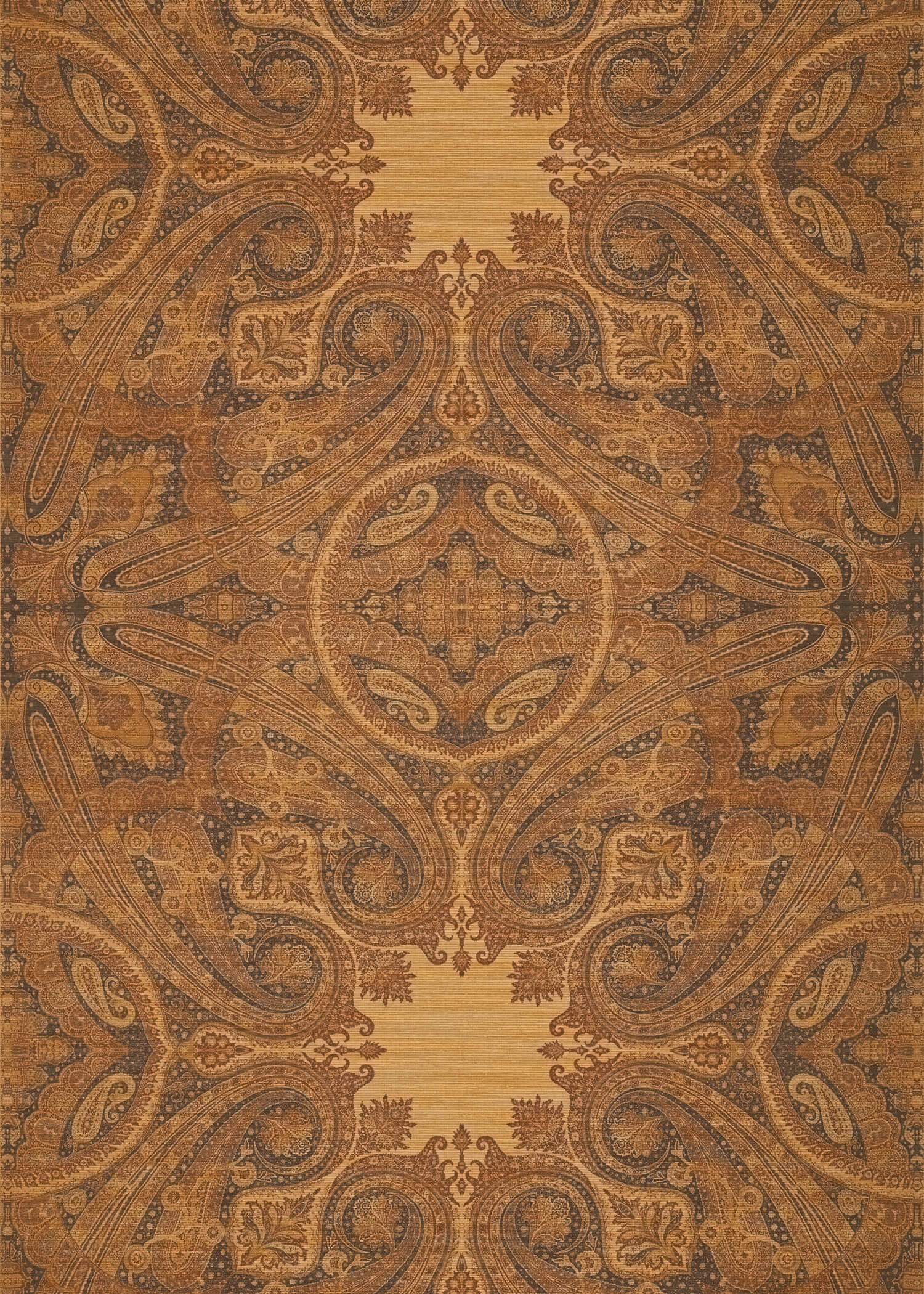 Zoffany - Elswick Paisley Sunstone Indienne Wallcoverings