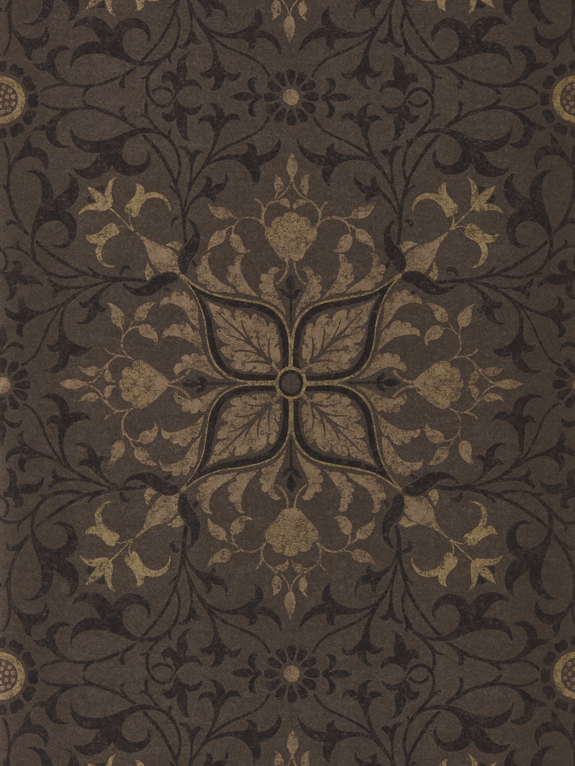 Morris & Co - Pure Net Ceiling Charcoal Morris Pure Wallpapers