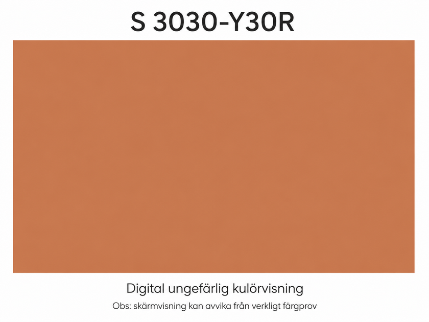 Metall Grund & Täck - 3L - S3030-Y30R (Outlet) OBS, EJ VIT