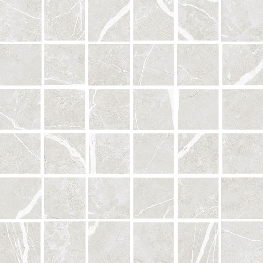 Glaciär Silver mosaik 5x5, ark 30x30