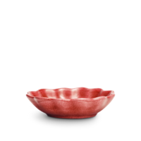 Oyster Skål 18x16 cm Röd