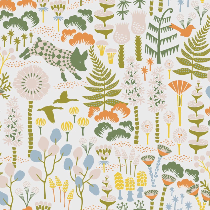Boråstapeter - Hanna Werning Hoppmosse 1450, Swedish Designers Wallpapers