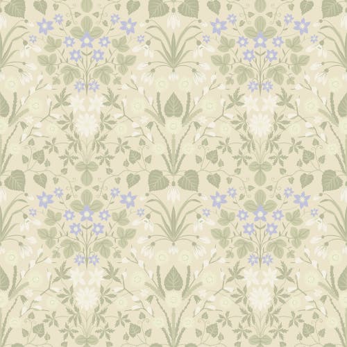 Midbec Tapeter - Vårblommor - Midbec Långenäs