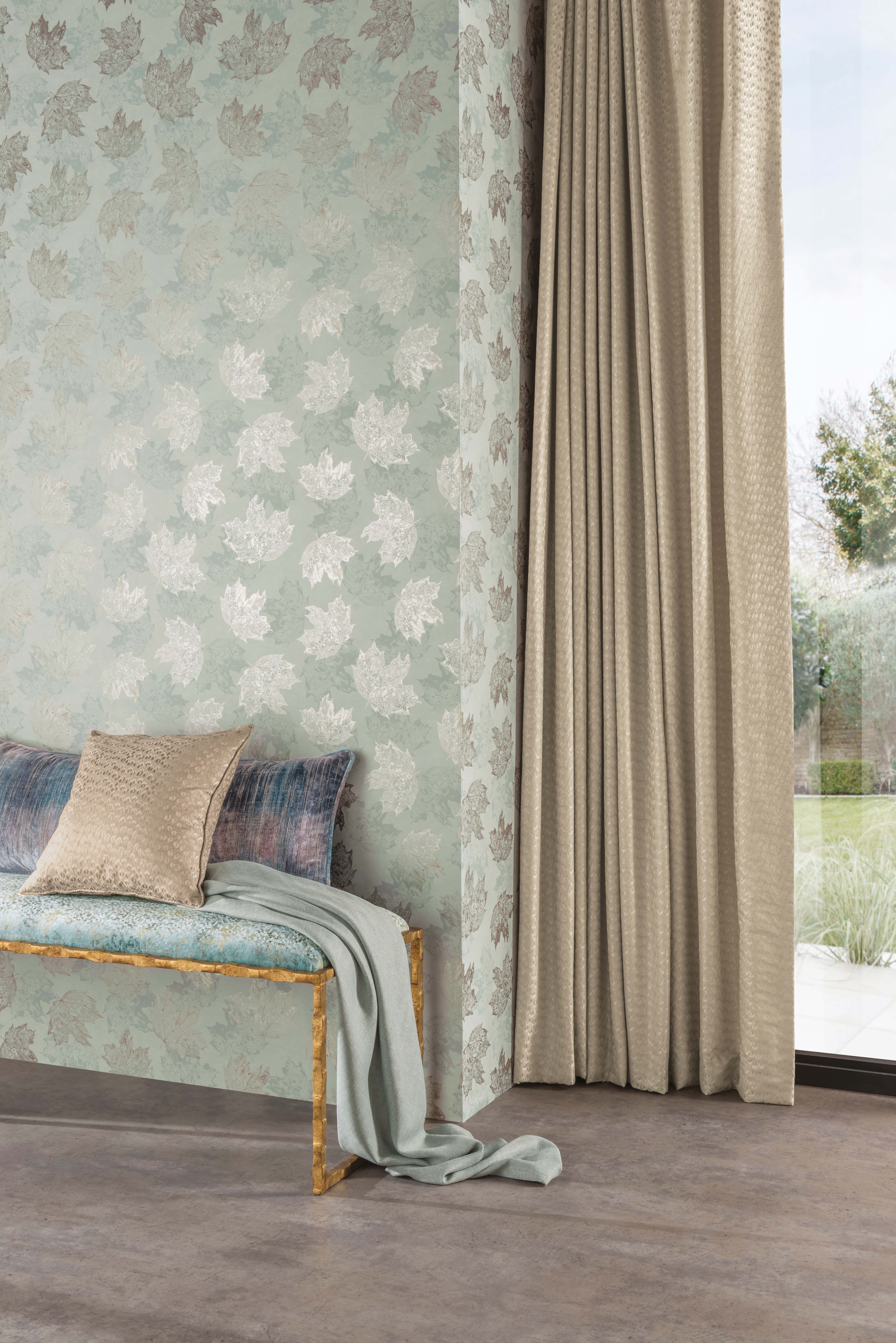 Osborne & Little - Sycamore Folium Sycamore Sage/Rose