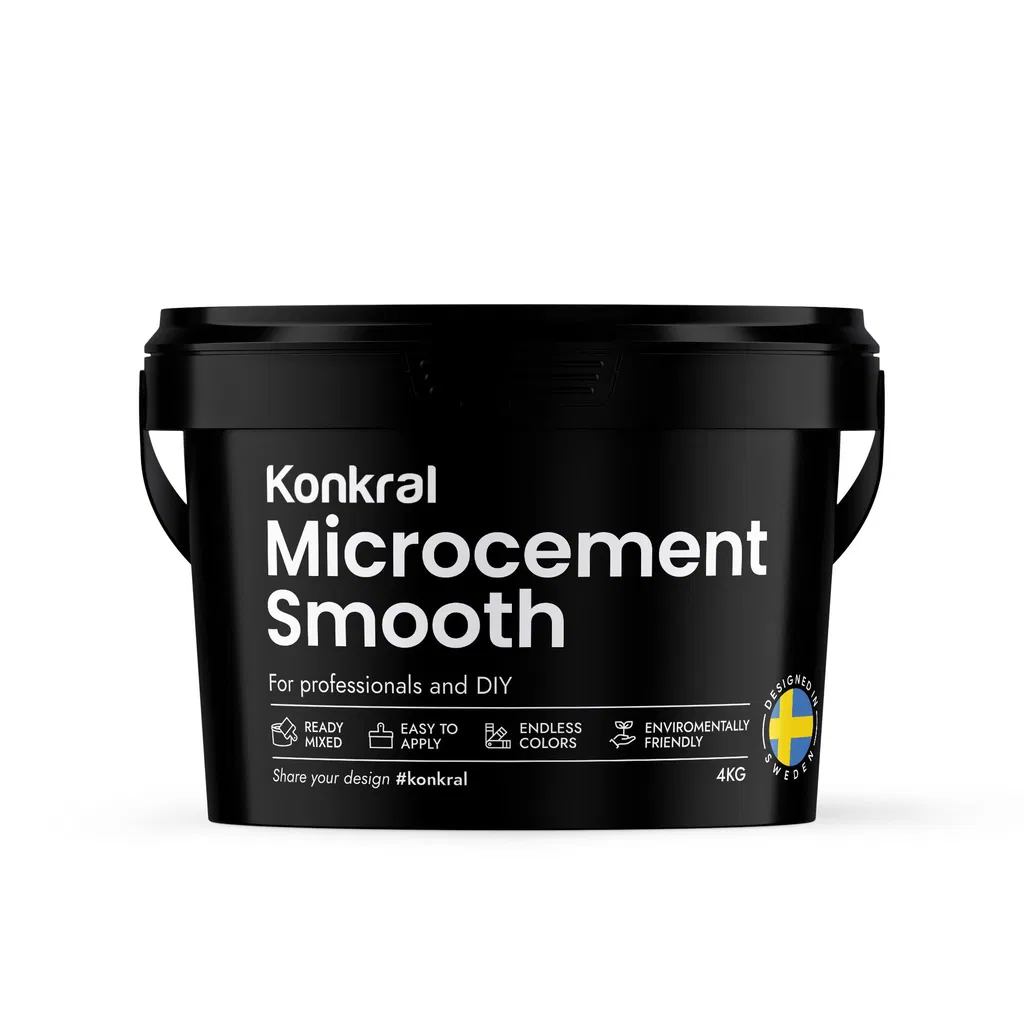 Microcement Smooth - Ofärgad - 4kg