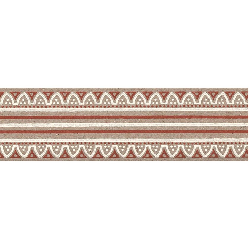 Lim & Handtryck - Svedjan - Kvist/Röd B18-30