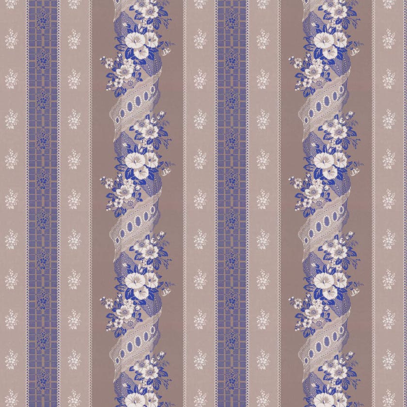 Lim & Handtryck - Felice Eleonore - Grå/Blå x114-44