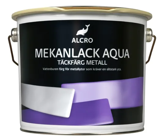Mekanlack Aqua - 1L - Valfri Ljus kulör / Vit (Outlet)