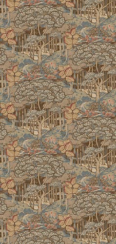 GP&J Baker - Brantwood Ruskin Teal BW45106-2