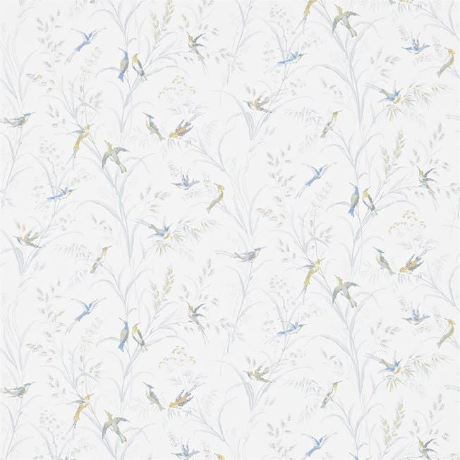 Sanderson - Tuileries Silver/Multi Sanderson One Sixty Wallp