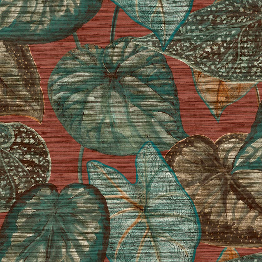 Midbec Tapeter - Tropical Leaves