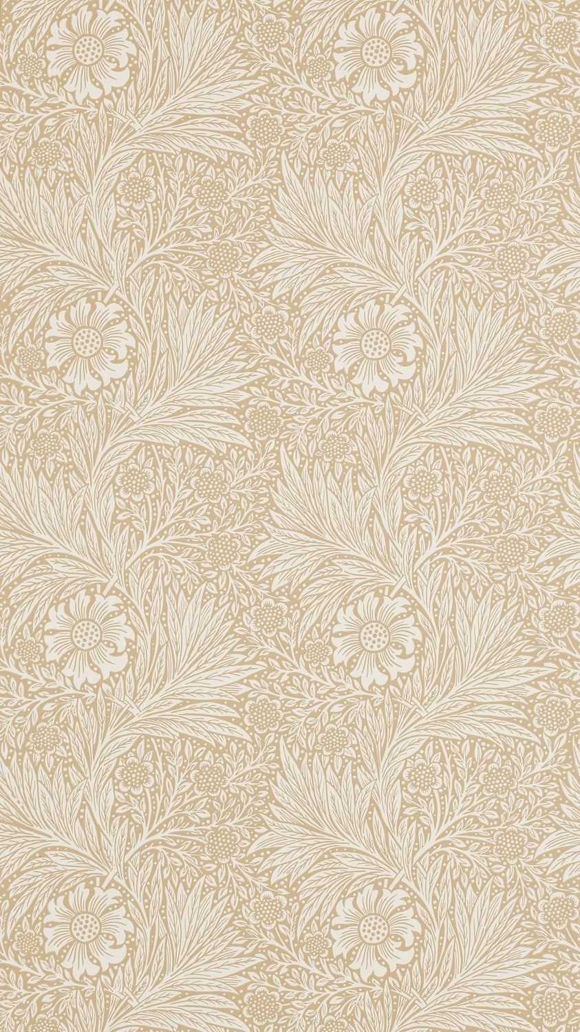 Morris & Co - Marigold Manilla Morris and Friends Wallpa
