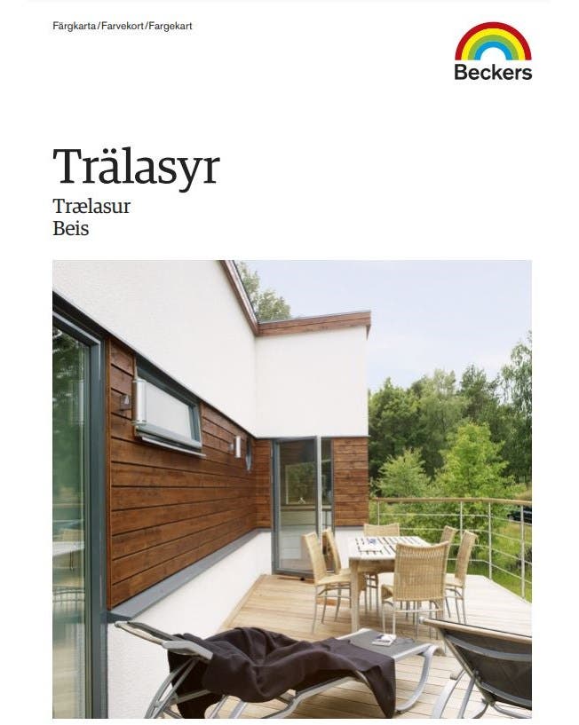 Färgkarta Trälasyr