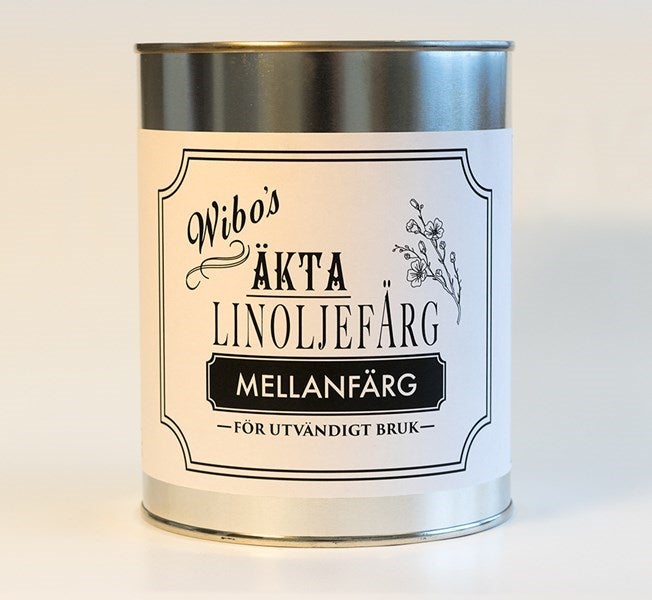 Linoljefärg Mellanfärg Utomhus 5 L Valfri kulör