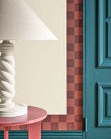 Checks Border Bordeaux