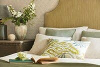 Pinjara Trellis Linen Littlemore Wallpapers