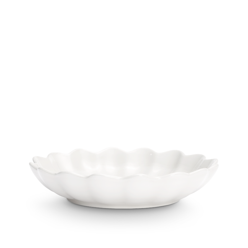 Oyster Skål 24cm Vit