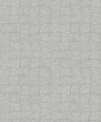 Carma - Peel & Stick Organic Squares Fog Grey NW55908