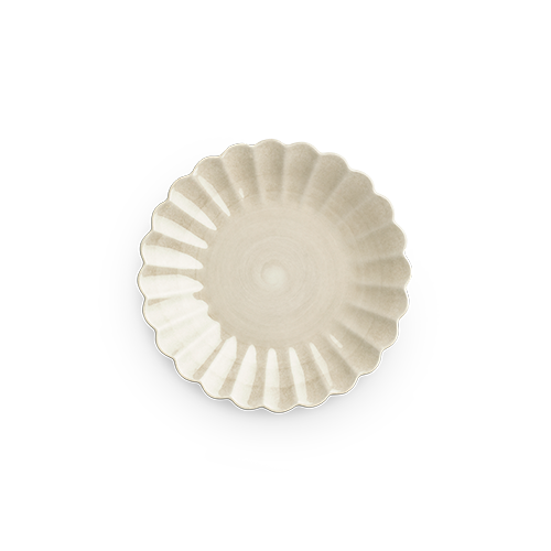 Oyster Tallrik 20 cm Sand