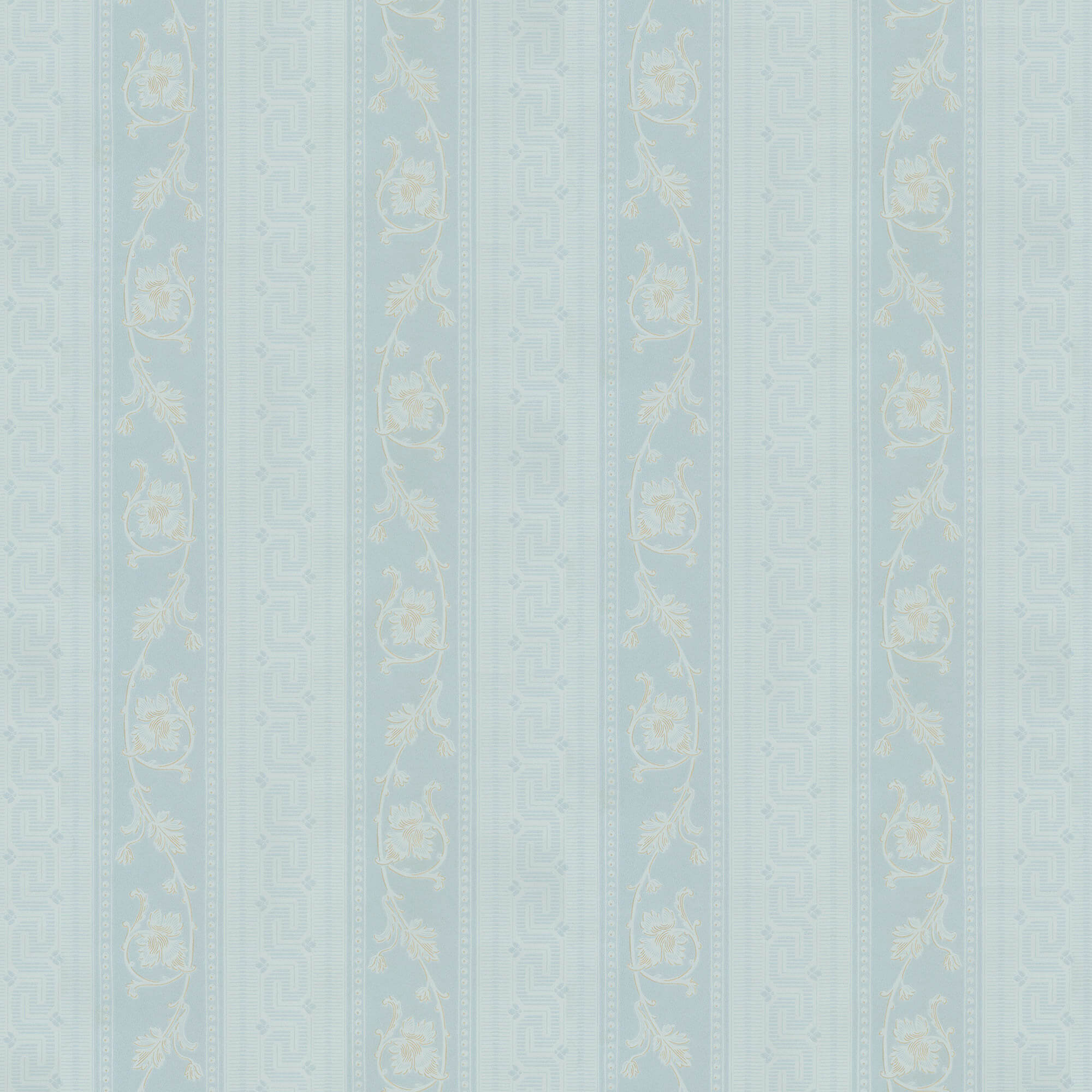 Lim & Handtryck - Nääs Slott - Ljusblå/Turkos K33-45