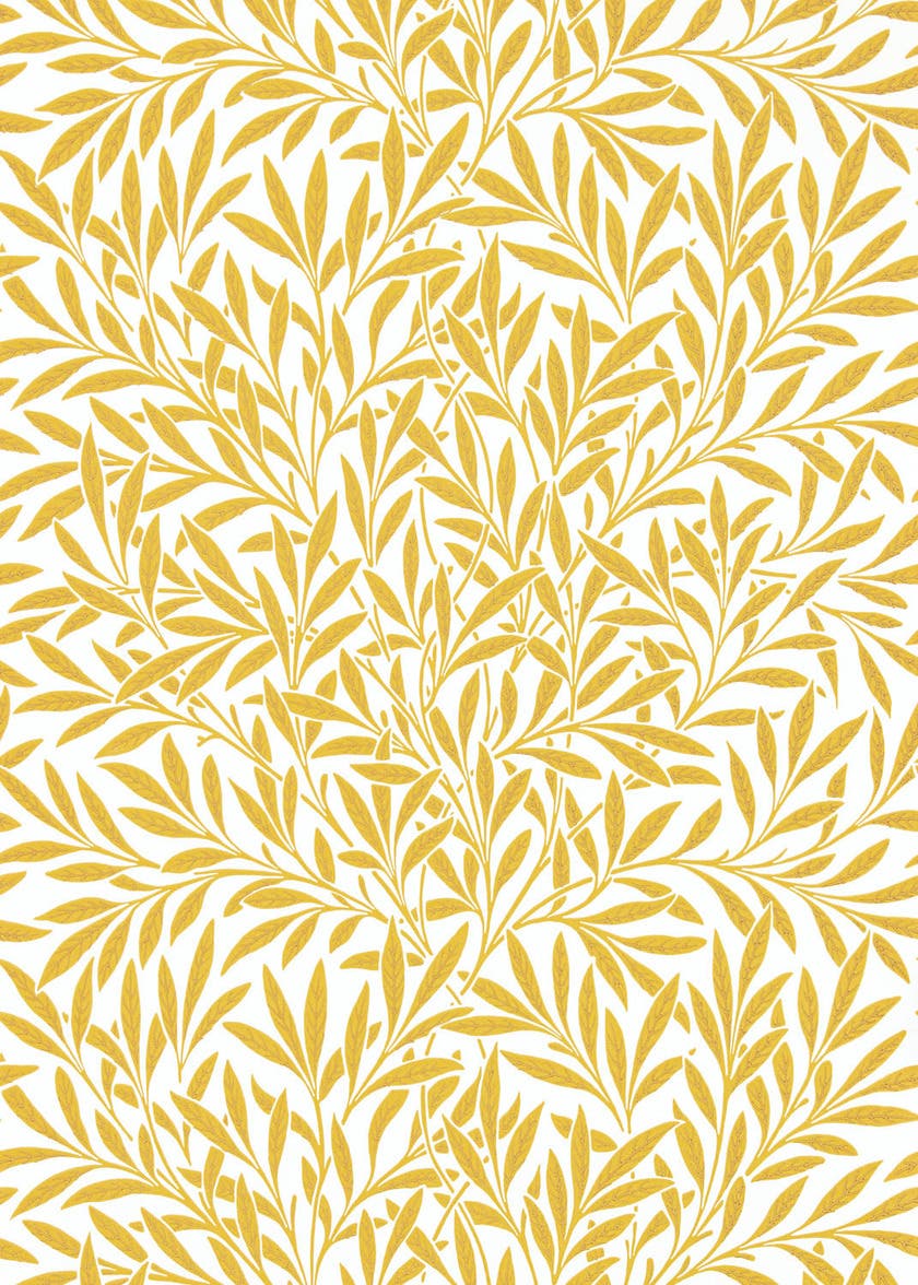 Willow Yellow Queen Square Wallpapers