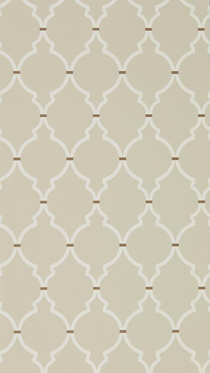 Sanderson - Empire Trellis Linen/Cream