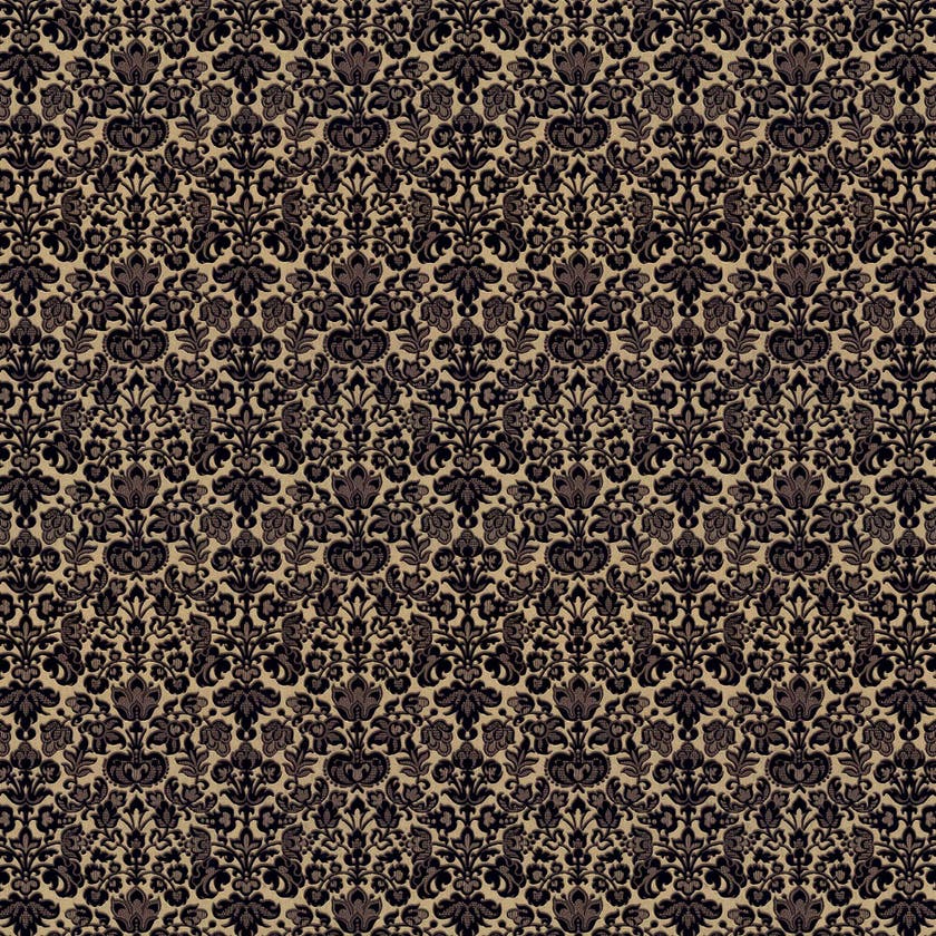 Lim & Handtryck - Kapten Jonsson - Brun/Guld x110-21