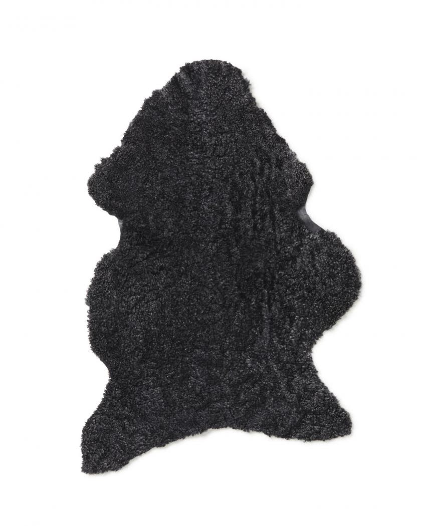 Korthårigt Lammskinn liten Rugmodell