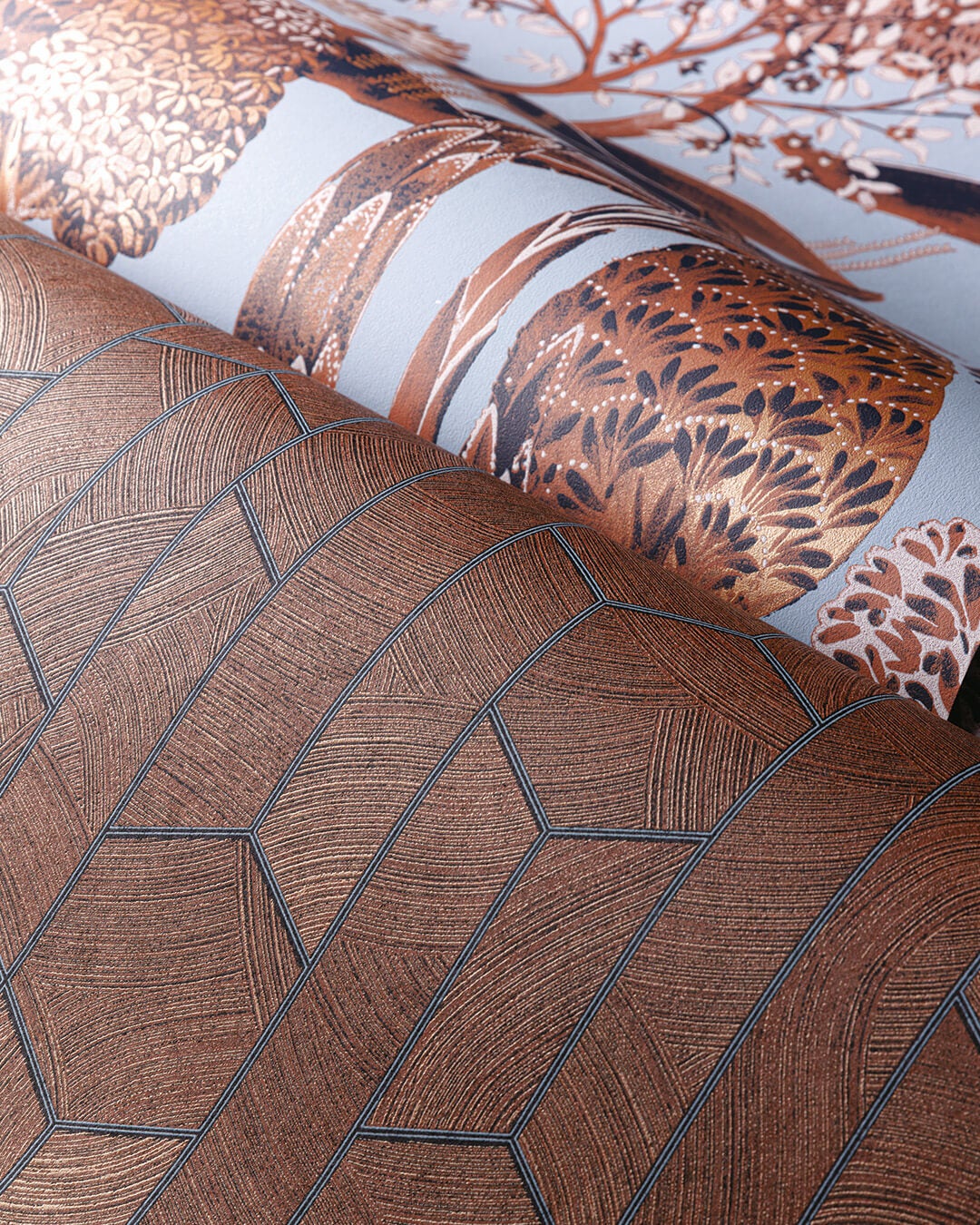 Midbec Tapeter - Kantha Rust