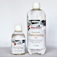 Färgriket förtunning 222 - 250ml