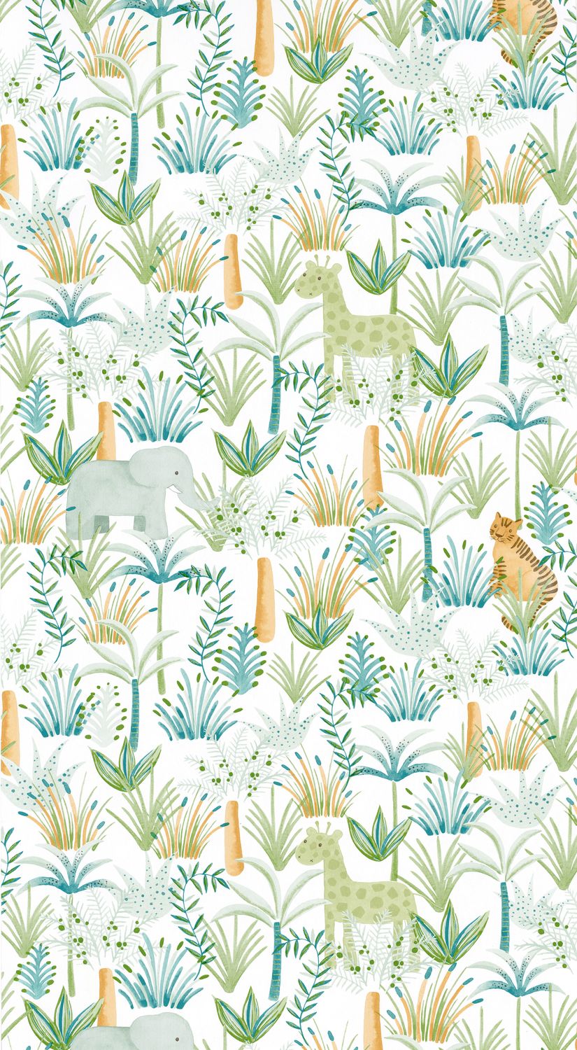 Casadeco - Rose & Nino Leon Vert Rose & Nino Cad