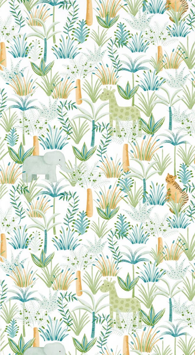 Casadeco - Rose & Nino Leon Vert Rose & Nino Cad