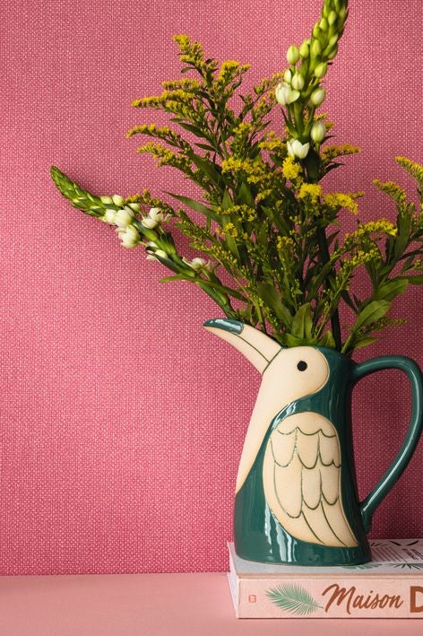 Caselio - Uni Mat Fuchsia Damier