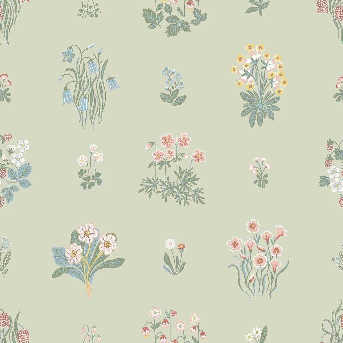 Boråstapeter - Ängsflora