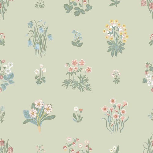 Boråstapeter - Ängsflora