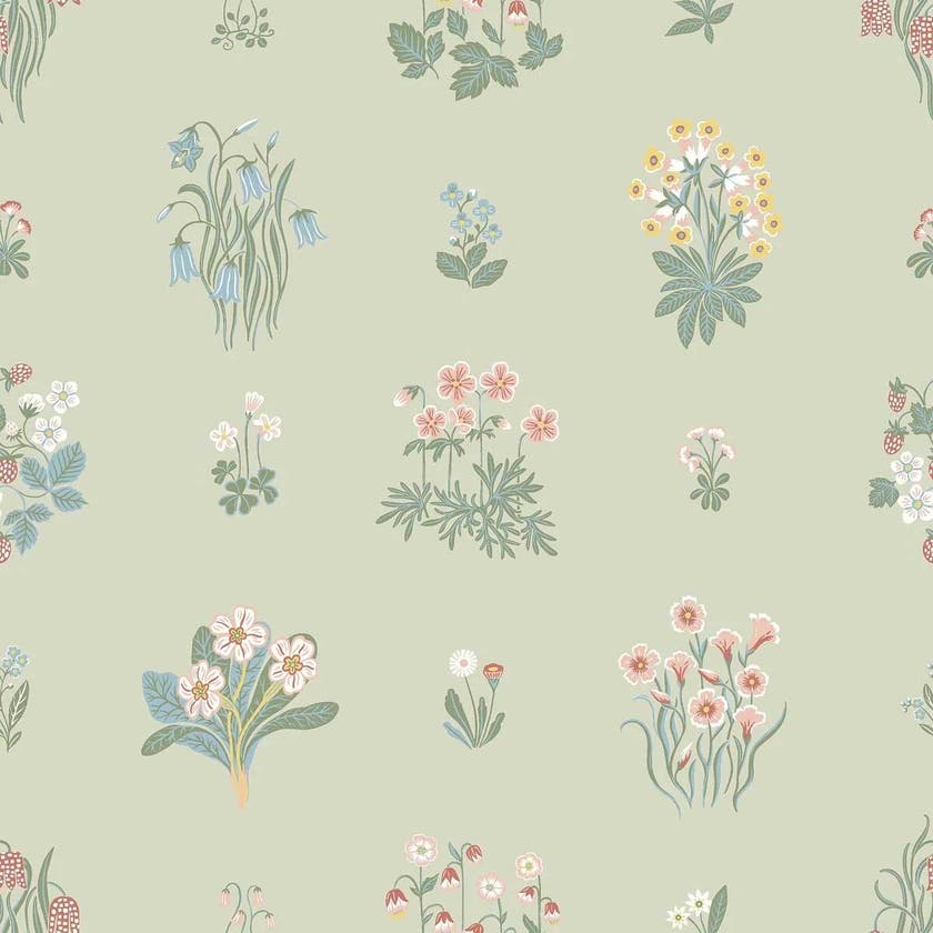 Boråstapeter - Ängsflora