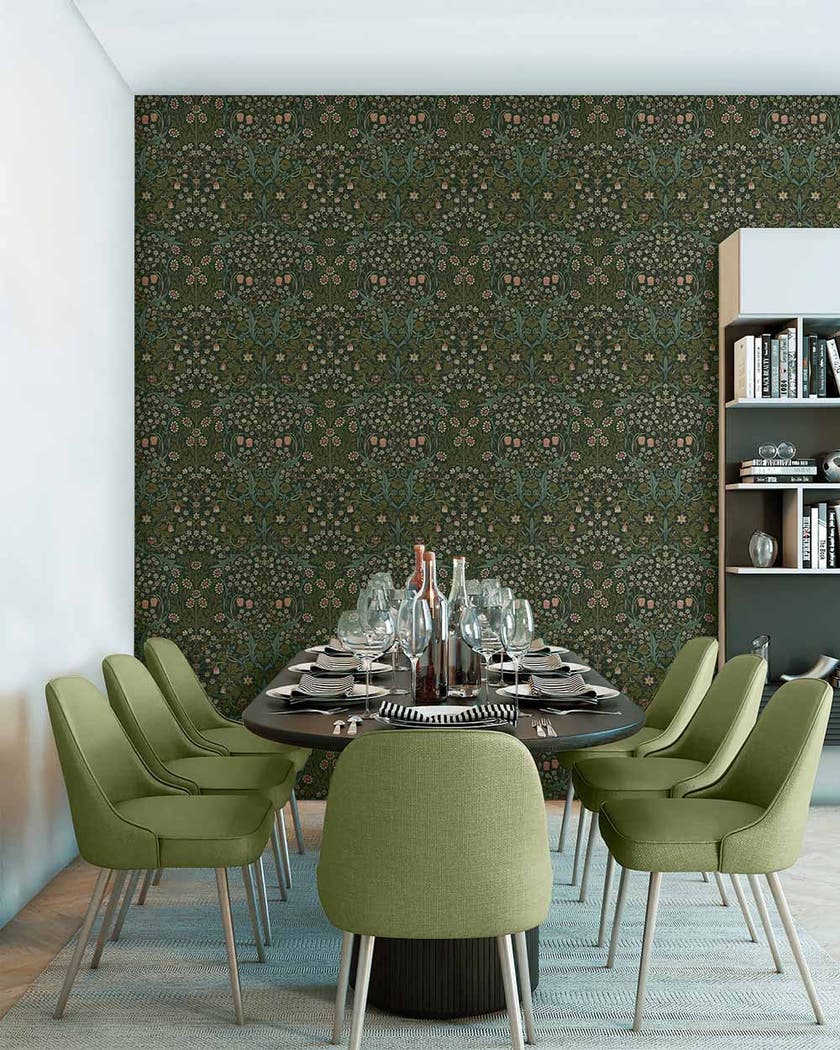 Carma - Peel & Stick Victorian Garden Greenery NW44504