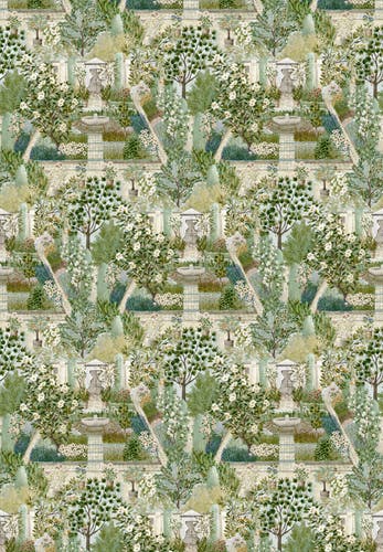 Sanderson - Carpet Garden Paradise