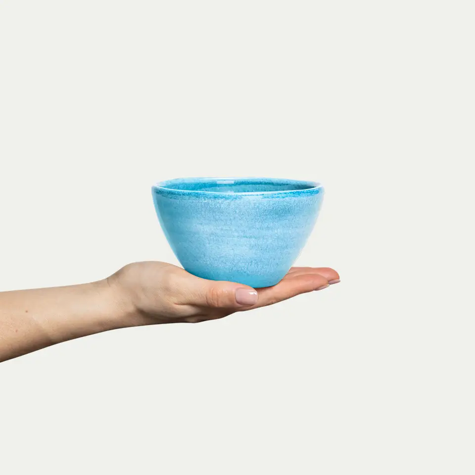 Basic Skål 12 cm Ljusblå